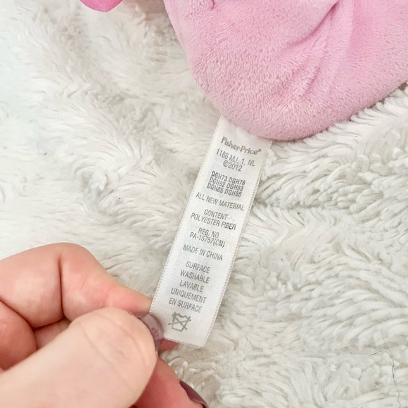 Fisher-Price Pink Musical Seahorse Plush Toys - Picture 6 of 9